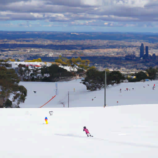 Skiing in Gudauri, Australia