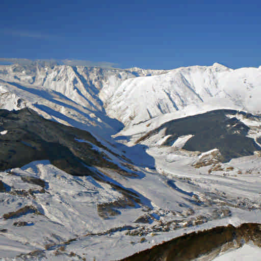 Skiing in Mestia, Georgia