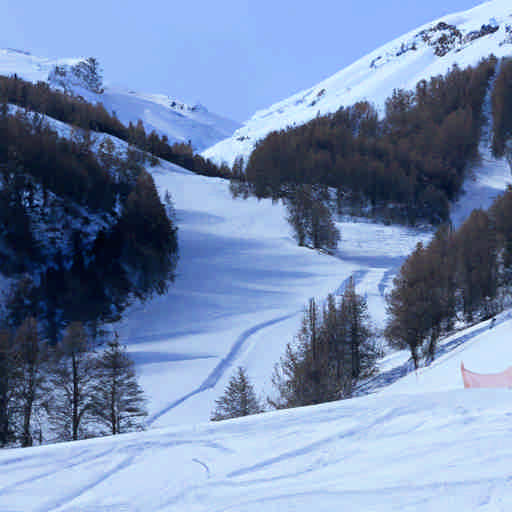 Skiing in Aosta Valley, Italy