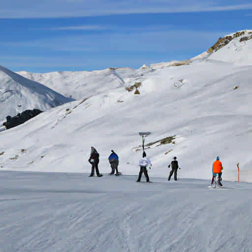 Skiing in Bormio, Italy