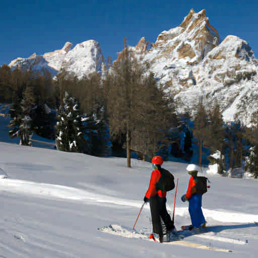 Skiing in Dolomiti Superski, Italy