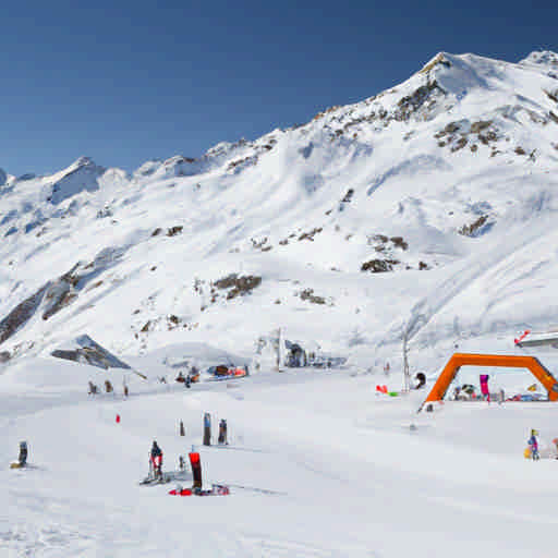 Skiing in Livigno, Italy