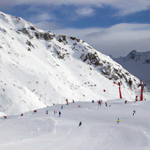 Skiing in Passo Tonale, Italy