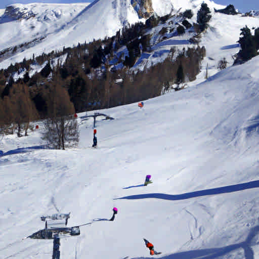 Skiing in Skiarea Campiglio Dolomiti di Brenta Val di Sole Val Rendena, Italy