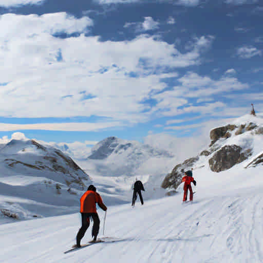 Skiing in Italy