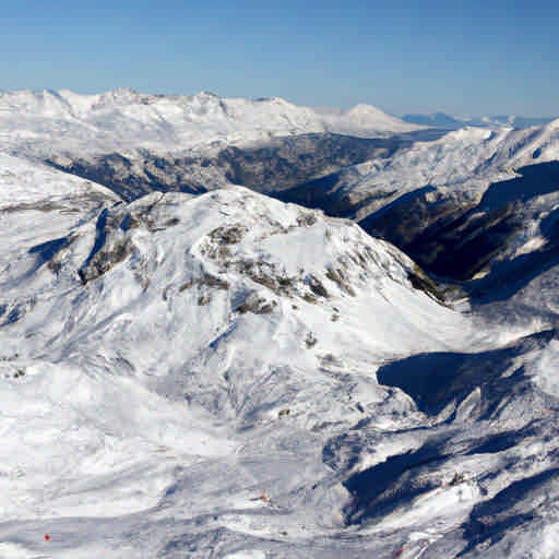 Skiing in Gudauri, Switzerland