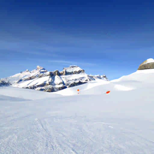 Skiing in Gudauri, Switzerland